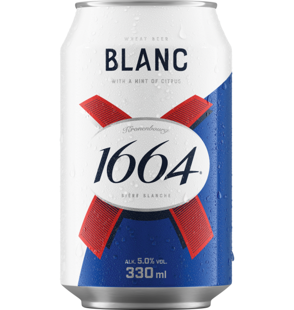 1664 Blanc 33 cl can 342021 PACK SHOT WET