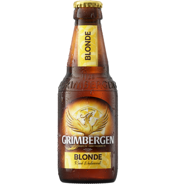 DK Grimbergen Blonde Bottle 25cl Wet RGB HR