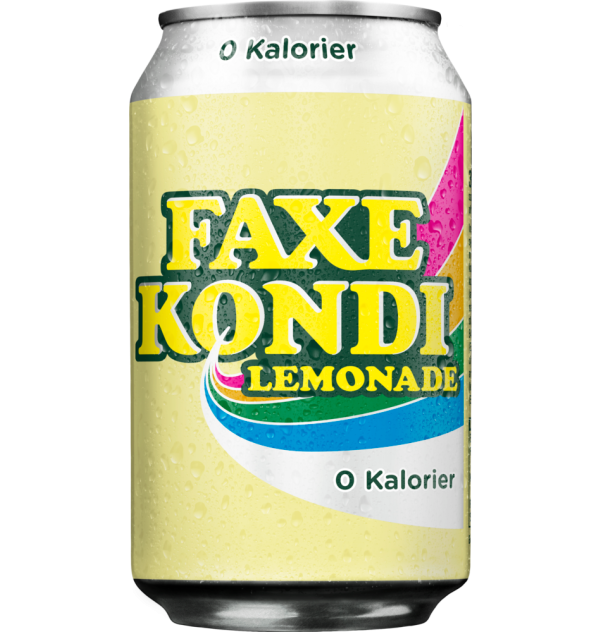 Faxe Kondi Lemonade 33cl ds FRONT WET