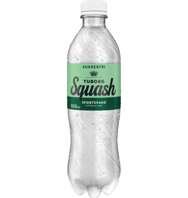 Tuborg Squash Sportsvand Sukkerfri 50cl Bottle WET RGB