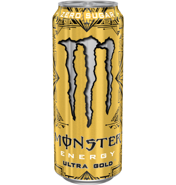 UK Monster Ultra Gold 500ml Can POS 1021