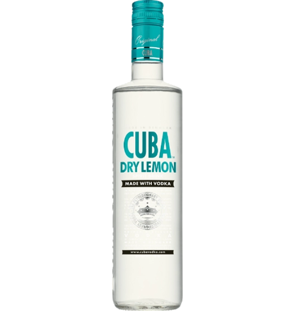cuba dry lemon vodka 30 70 cl 13b09