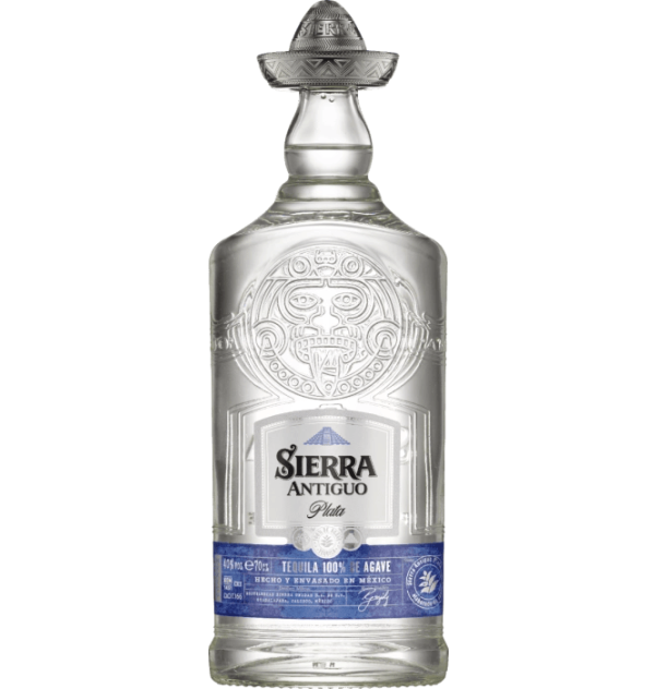 sierra antiguo plato tequila 40 70cl